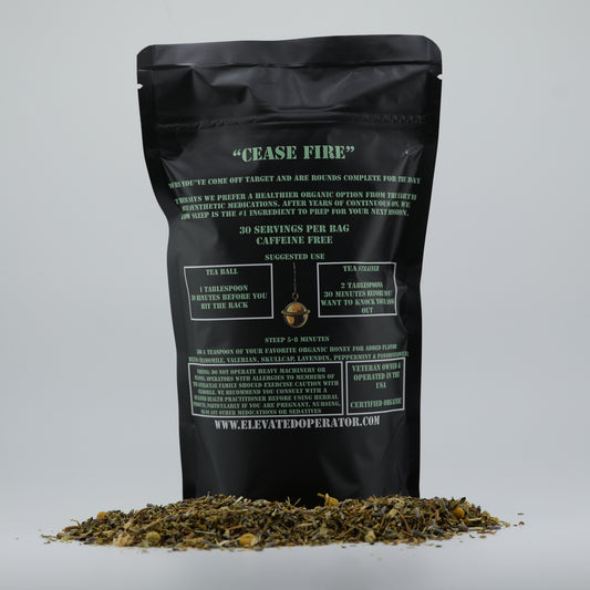 Night Ops Cease Fire Herbal Loose Leaf Tea