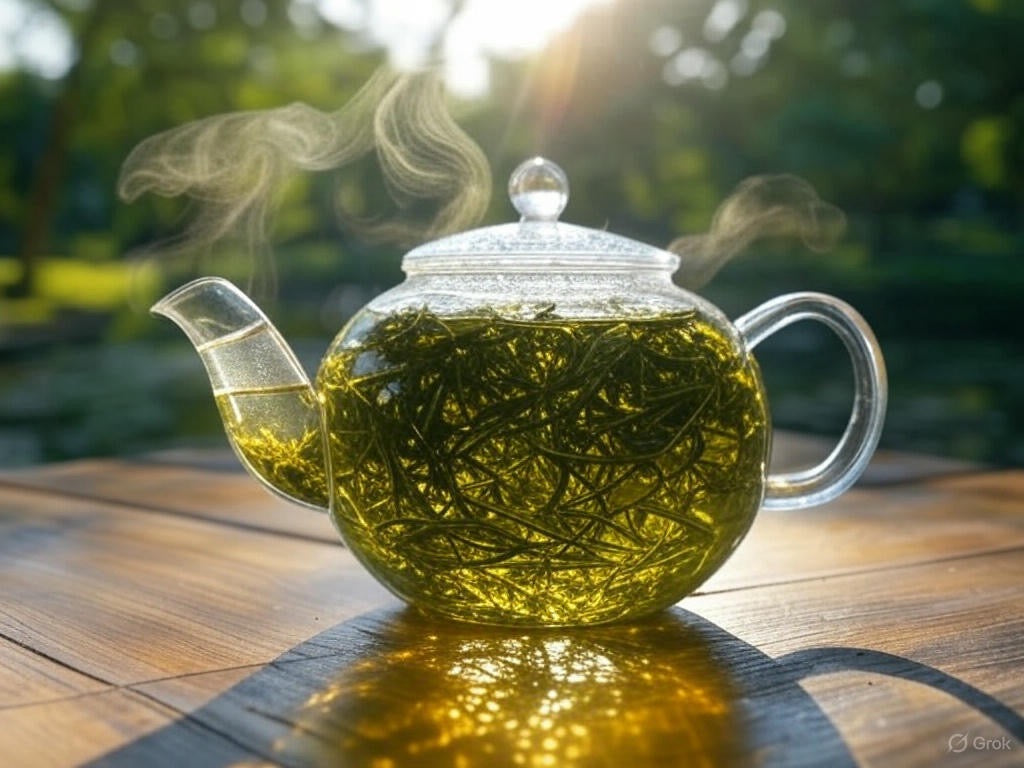 Green tea and better mental health