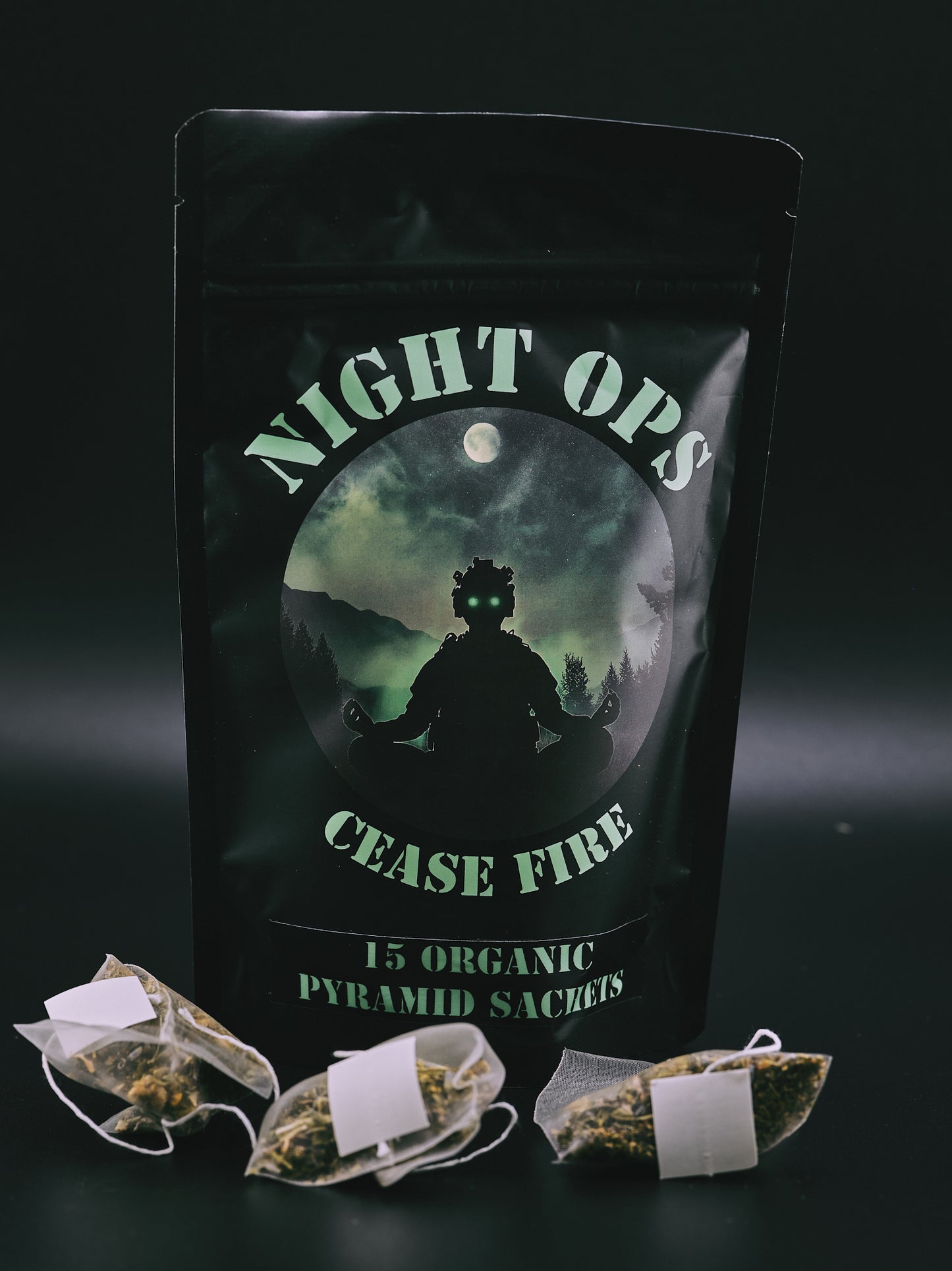 "Cease Fire" Sachets - Night Ops Tea