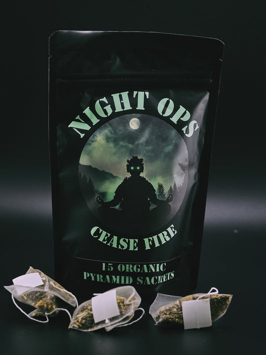 "Cease Fire" Sachets - Night Ops Tea