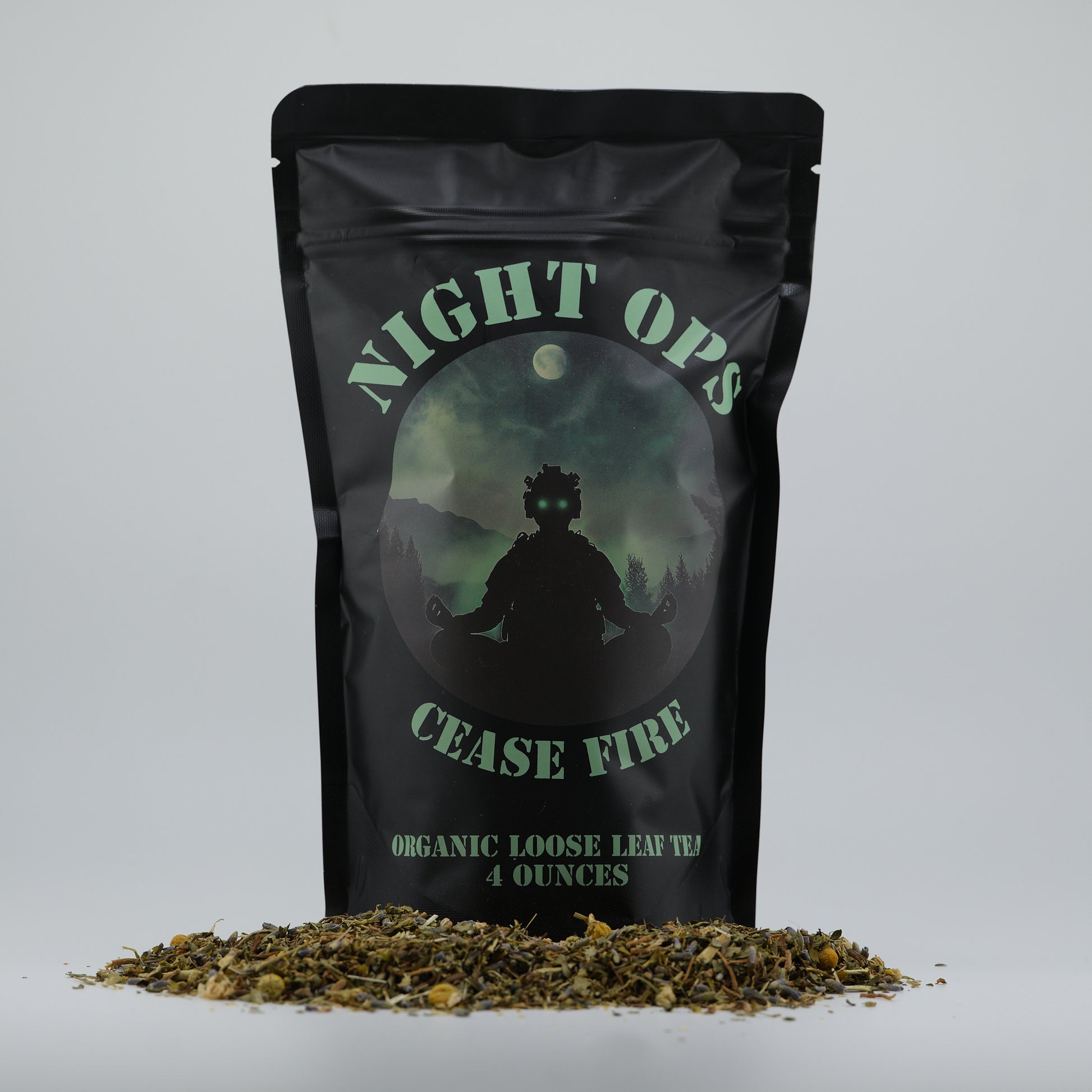 Night Ops Cease Fire Herbal Loose Leaf Tea